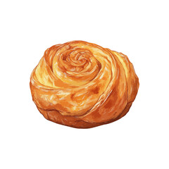 pastry hand drawn illustration