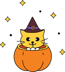pumpkin logo icon. Halloween icon.