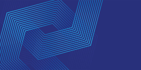 Abstract Hexagon Blue Tech Finance Fintech Background Abstract Pixel Pattern. Abstract Business Tech Simple Art. vector eps10