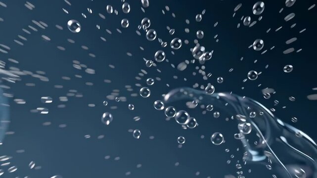 A Bitcoin coin floating inside a transparent bubble in midair, symbolizing the cryptocurrency bubble crisis. The volatility and high rising price of Bitcoin.