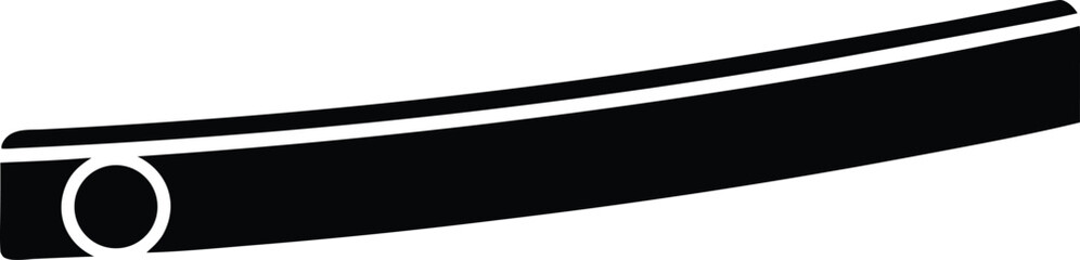 360 Sound Bar Line Art &ndash; Transparent Background