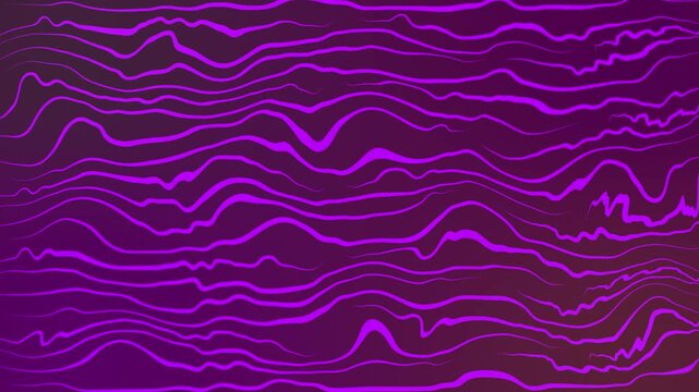 Abstract Wavy Lines Background with Purple and Dark Violet Gradient image photo