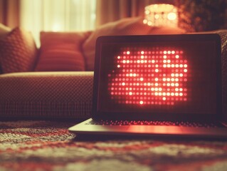 selective focus security system alerting potential threat