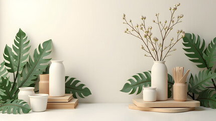 Simple objects, leaves, plants, clean backgrounds