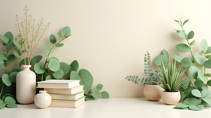 Simple objects, leaves, plants, clean backgrounds