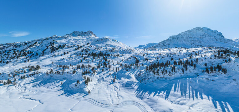 Traumwinter im Skigebiet Warth-Schr&ouml;cken in der Arlberg-Region in Vorarlberg