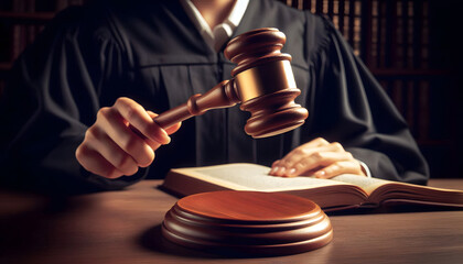 법봉을 든 판사