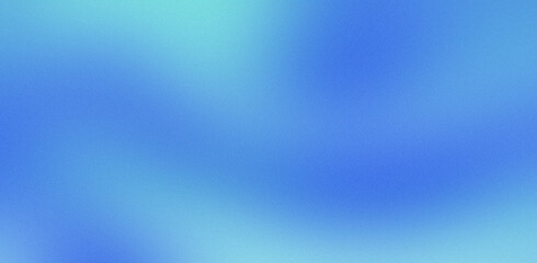 Abstract soft blue gradient. premium design grainy noise gradation background