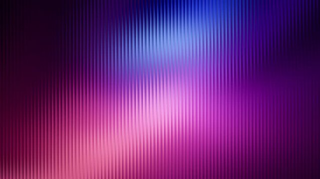 Vibrant gradient vertical ribbed background with shifting purple pink blue light effects abstract