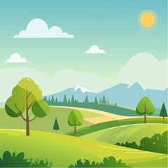 Obraz premium nature background, ecology and healthy environment concept
