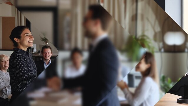 Smooth Glass Slice Transition