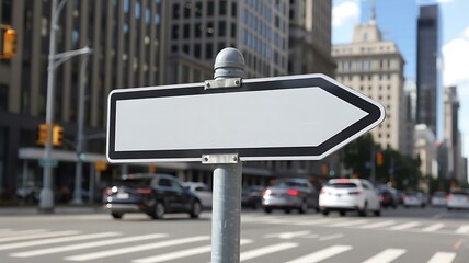 Blank Arrow Street Sign blank arrow sign directional sign