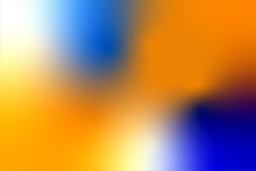 Orange Blue White Abstract Gradient Background with Smooth Flow, Abstract Gradient Background Collection