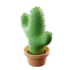 3D Illustration Cactus