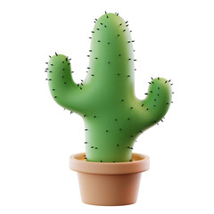 3D Illustration Cactus