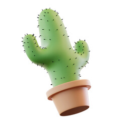 3D Illustration Cactus