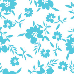 Fototapeta premium seamless floral pattern