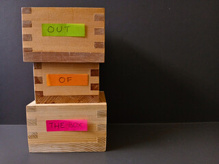 illustrative wooden box photos