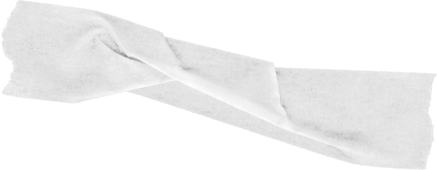 Paper Tape tape image on transparent background