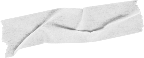 Paper Tape tape image on transparent background