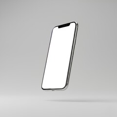 mobile phone with blank screen