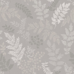 Seamless Botanical Pattern Texture for Design