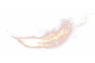 Sparkling golden glitter swirl overlay with soft bokeh effect, creating a magical ambiance for artistic design projects and enhancing visual storytelling in various applications