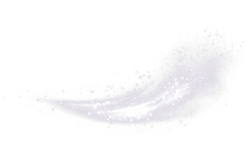 Soft purple glittery swirl overlay with sparkling effects, ideal for creative design projects, backgrounds, and artistic compositions, enhancing visual storytelling and aesthetics