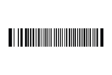 Barcode isolated on white background. Code stripes sticker. Barcode labels, customers qr code.