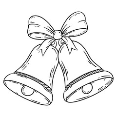 Christmas LineArt Bells