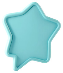 PNG Turquoise-blue octagon shape turquoise star confectionery.
