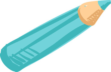 Illustration of Colored Pencil 