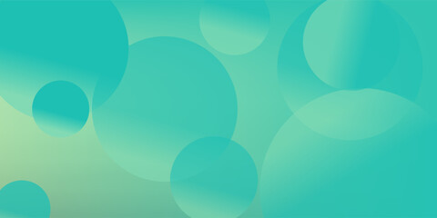 green abstract background elegant circle shape