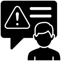 Support Ticket Simple and clear vector icon illustrating an essential idea or function