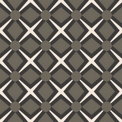 Geometric seamless pattern abstract illustration for modern tile design and colorful mosaic backdrop