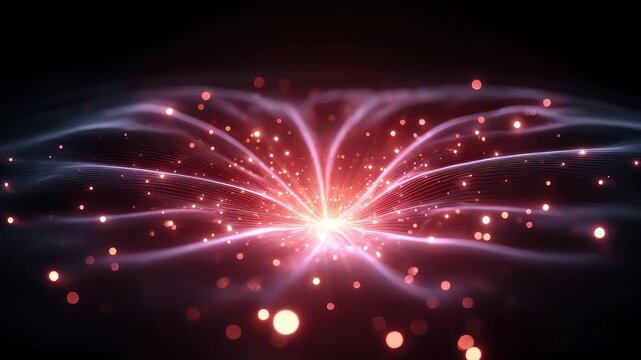 Brilliant Light Radiates the Light of Technology