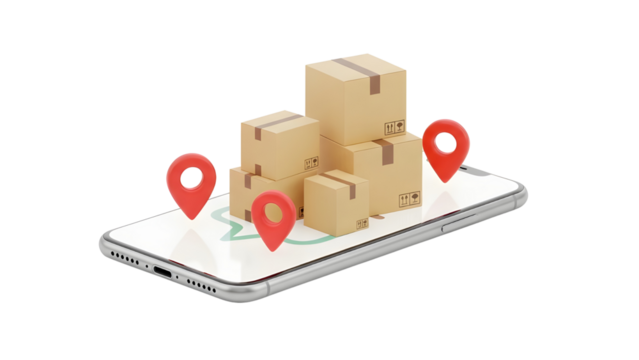 Mobile Delivery Tracking Concept
 - Powered by Adobe