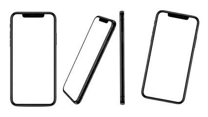 Smartphone Blank Screen Mockup
