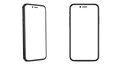 Smartphone Blank Screen Mockup
