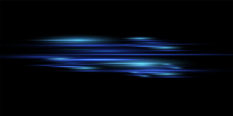 MobiBright horizontal beam of light on black background. Glowing laser effect creating futuristic and sci-fi aesthetics.
Suitable for technology, energy, speed and digital design themese