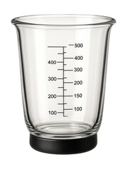 Wide-mouth measuring cup with a non-slip base for stable kitchen use.