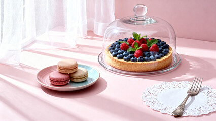 Exquisite afternoon tea pastry cupcakes