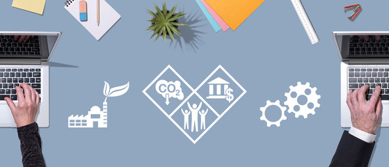 Concept of esg
