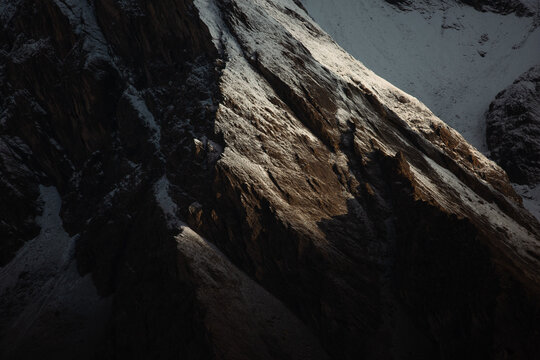 Montagne type jeu video 