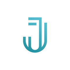 Letter J logo icon design template