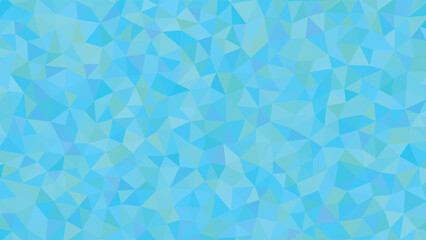 Fototapeta premium Blue Polygonal Geometric Pattern Background