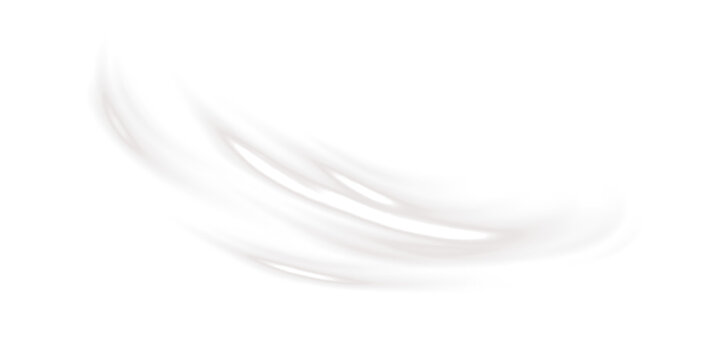 Abstract white PNG overlay with soft flowing curves and smooth gradients, ideal for enhancing designs, backgrounds, and creative projects with a touch of elegance and sophistication