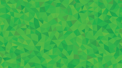 Green Abstract Geometric Polygon Background Pattern