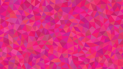Fototapeta premium Pink Polygonal Geometric Abstract Background Texture
