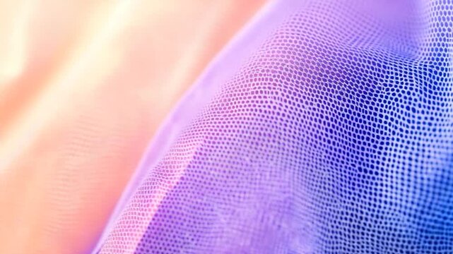 Purple and blue fabric texture